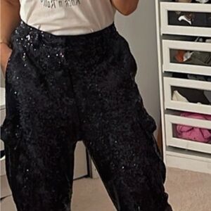 Sequin Joggers